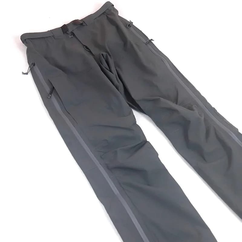 Pantalon randonnée pêche imperméable respirant avec fermeture latérale pour homme et femme