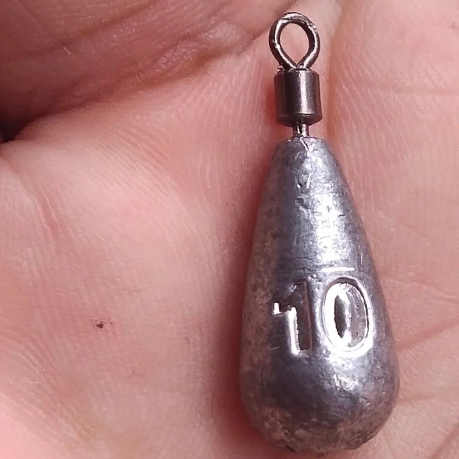 10 plombs goutte d'eau 3.5g à 20g - Accessoires de plombage pour pêche en mer et rivière