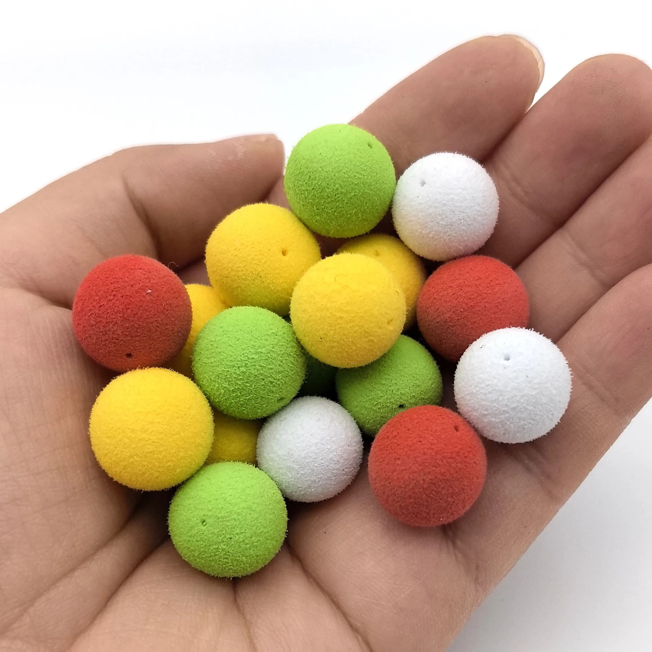 Flotteurs EVA 30 pièces haute flottabilité - balles de surface pour lancer amélioré