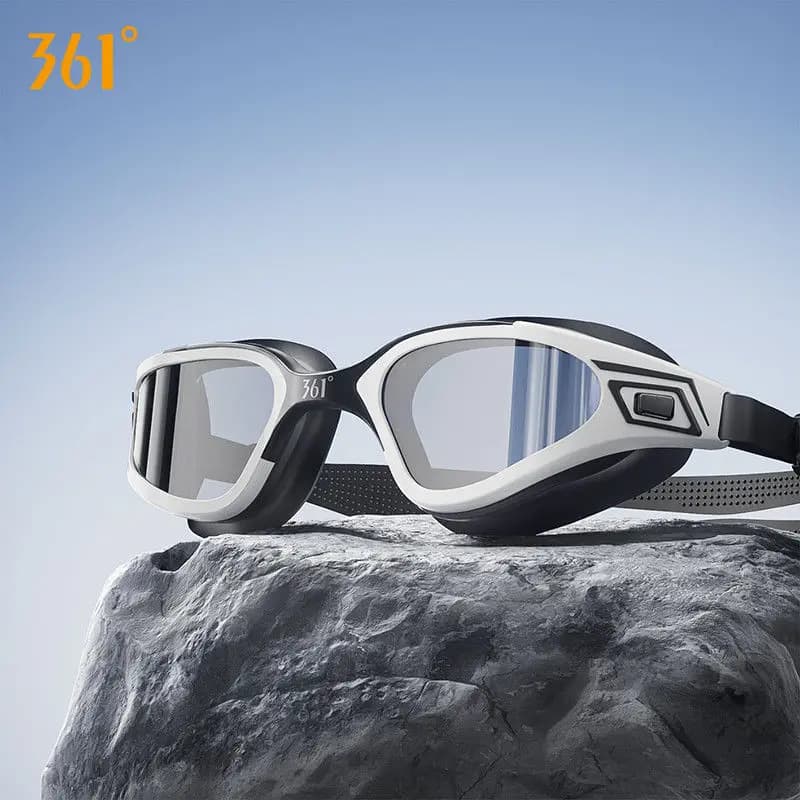 Lunettes de natation 361 waterproof anti-buée HD pour hommes adultes cadre moyen professionnel