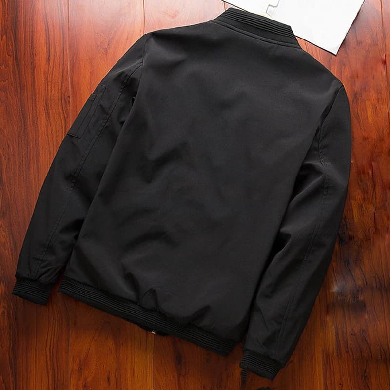 Bomber léger homme pêche baseball manches longues slim coupe-vent vêtements pêche sportive
