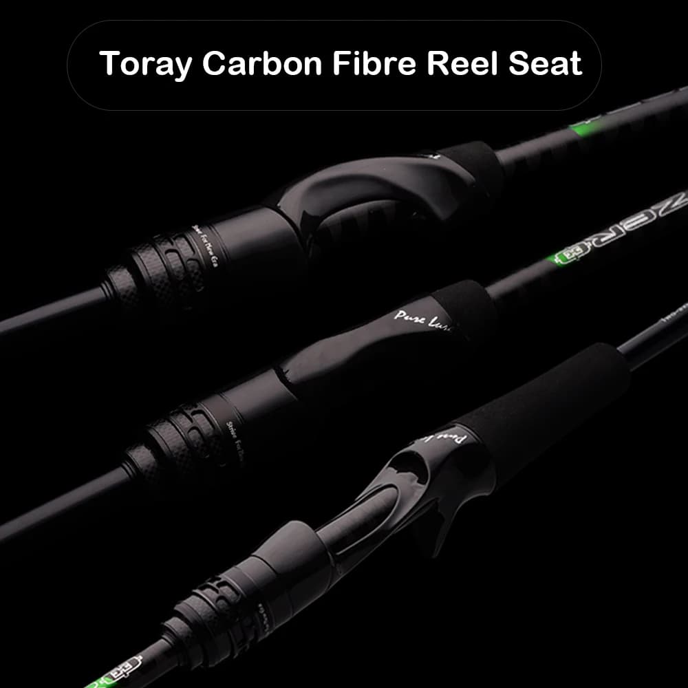 Canne PURELURE ZERO Light High Carbone pour pêche à la truite et stream bass en rivière
