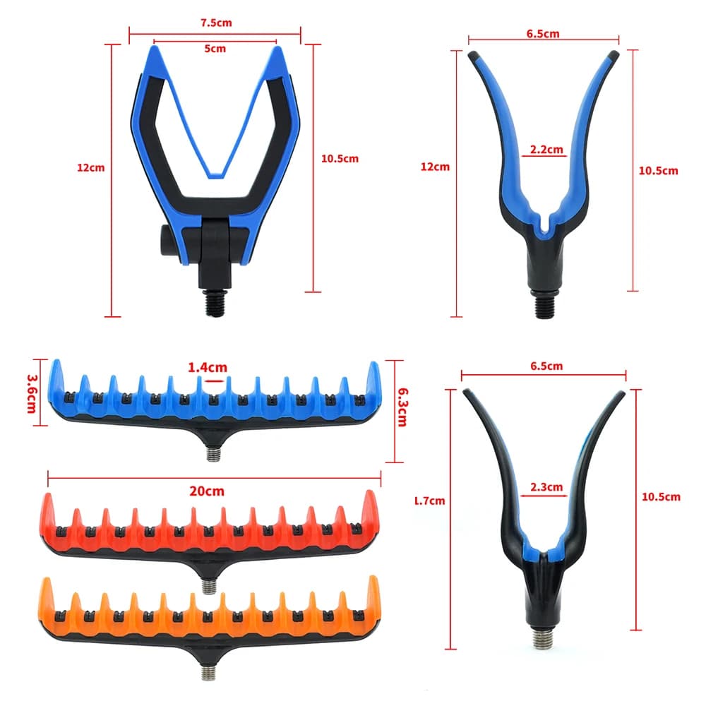 Tête de support Hirisi pour canne à pêche carpe et buzzer bar sticks accessoires pêche