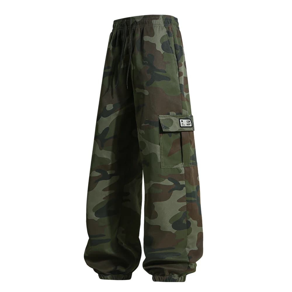 Salopette camouflage tactique pour hommes - Multi-poches qualité - Parfait entraînement pêche