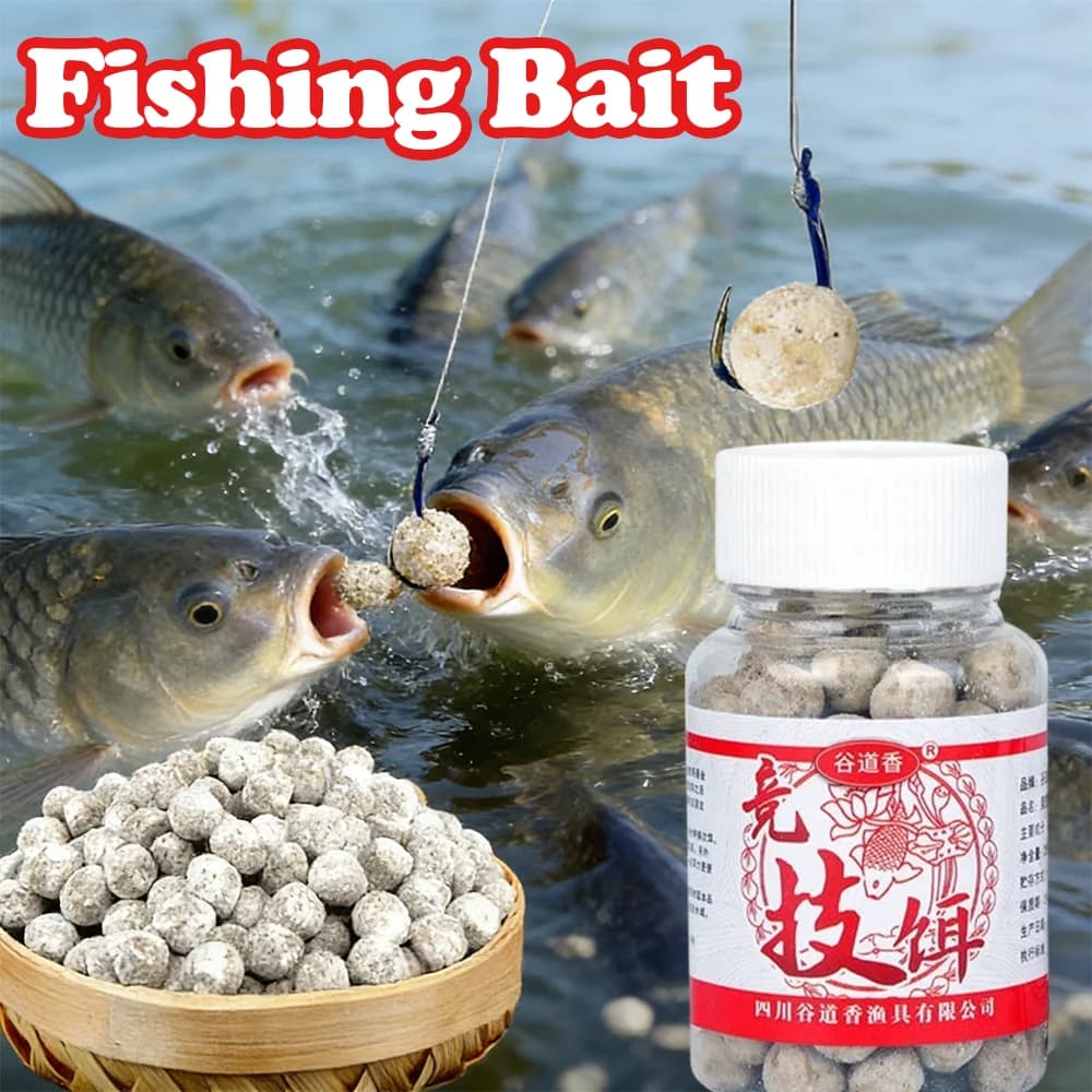 Appât concentré pour pêche en eau douce - Attire carpe, tilapia et poissons sauvages - Pêche sportive