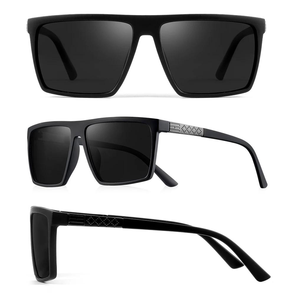 Lunettes polarisées vintage carrées CRIXALIS pour pêche - Anti-reflets protection UV400