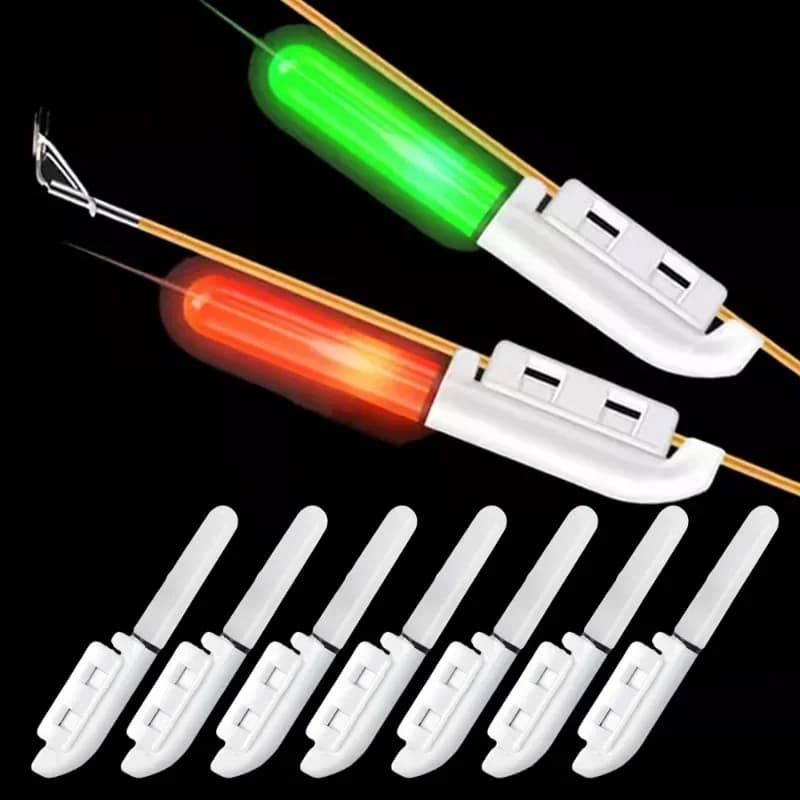 Lumière électronique LED amovible étanche pour canne à pêche - Accessoire nuit pêche rocheuse CR425
