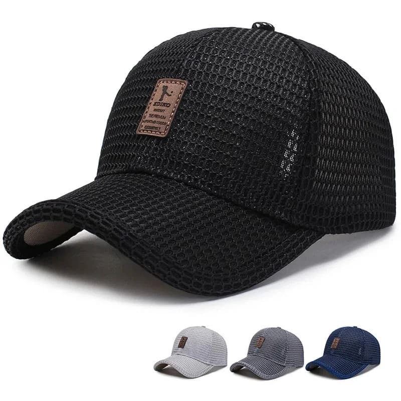 Nouvelle casquette pêche homme été - Filet complet ombrage respirant loisirs sport outdoor