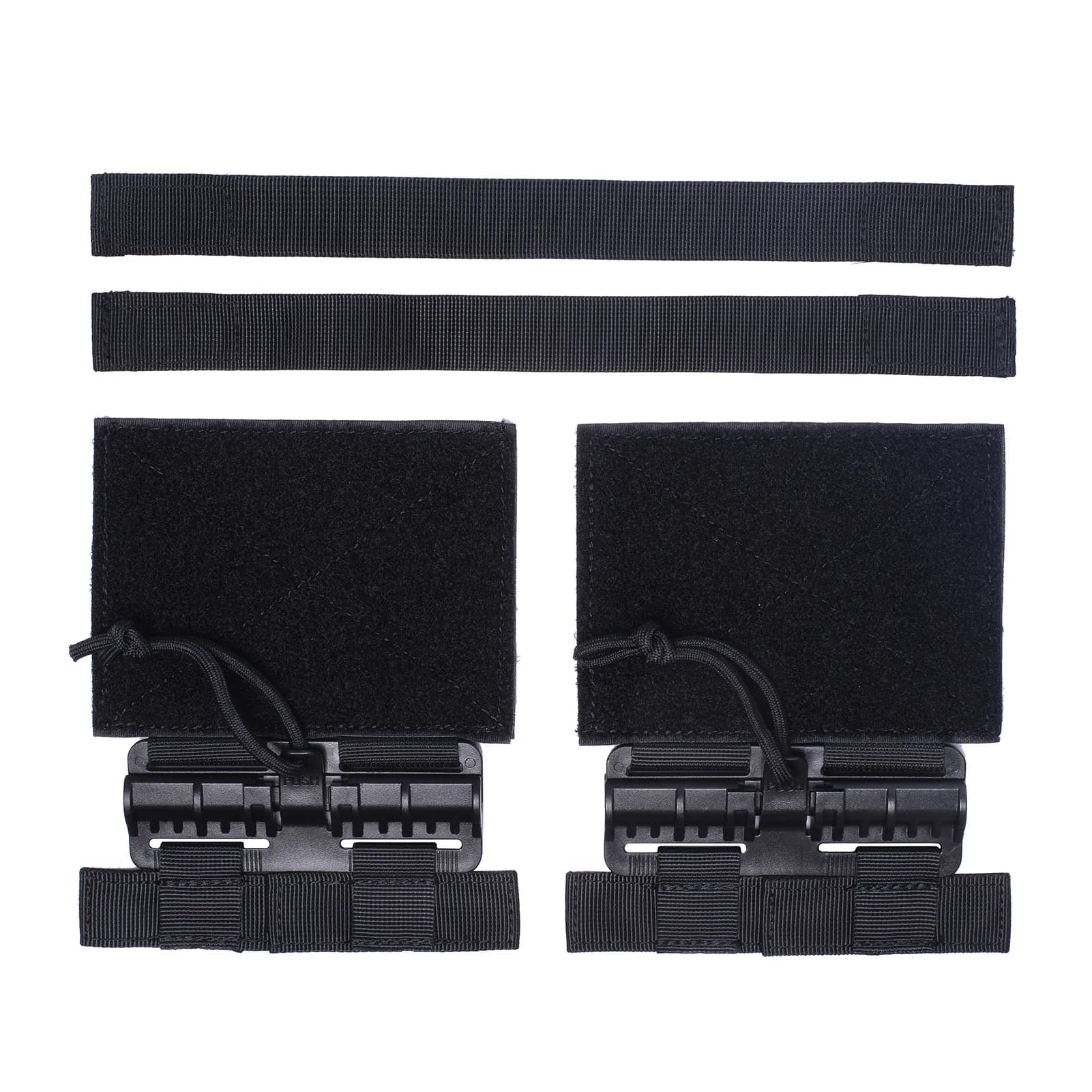 Kit 2PCS boucles dégagement rapide - Ensemble universel pour gilets JPC 6094 pêche