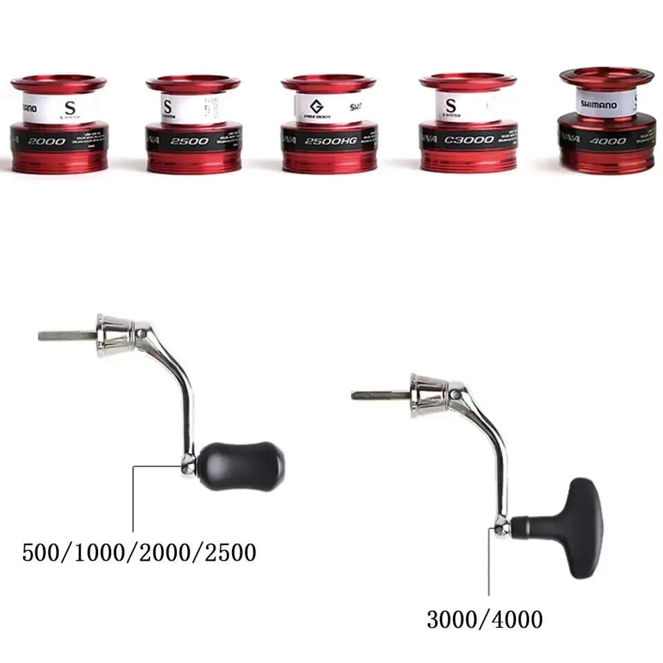 Moulinet de pêche spinning SHIMANO SIENNA bobine métal AR-C pour eau douce et mer puissance 8.5kg