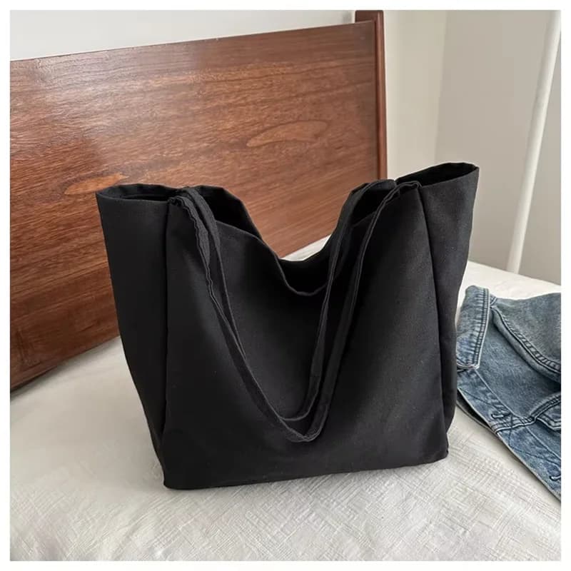 Sac tote éco-responsable HOMEFISH - Grand format réutilisable pour courses et voyages quotidiens