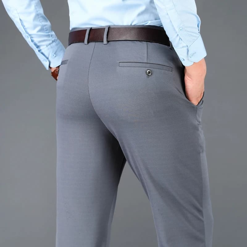 Pantalon bureau homme élégant respirant pour pêcheurs professionnels et sorties