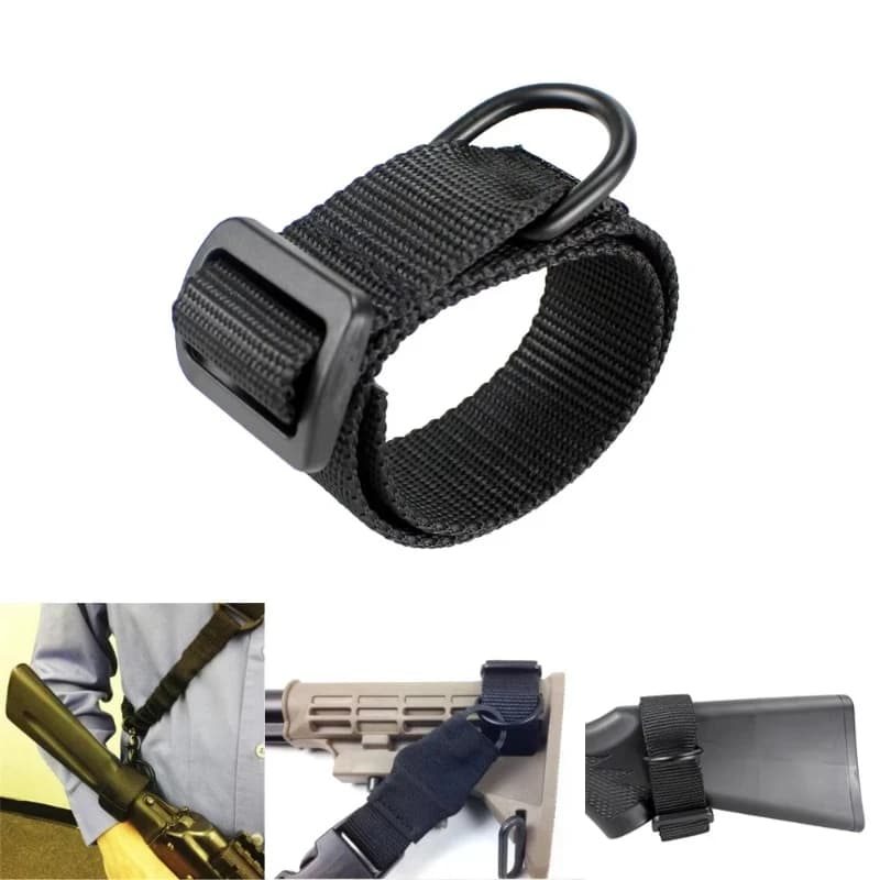 Corde fusil multifonction portable avec attache rapide pour équipement de pêche et sécurité chasse