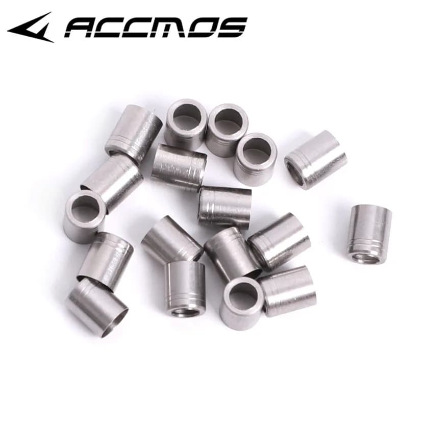 Colliers en acier inoxydable pour flèches de pêche - Protection anti-explosion pour shafts 3.2 à 6.2mm