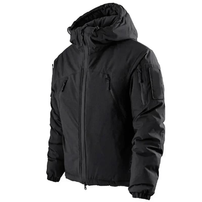 Veste tactique hiver 2.0 imperméable coupe-vent - Vêtement chaud rembourré coton pour homme