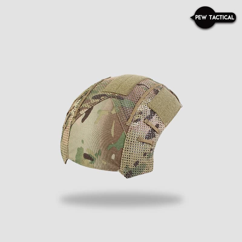 Housse de casque tactique mesh PEW TACTICAL - Protection anti-insectes pour pêcheurs