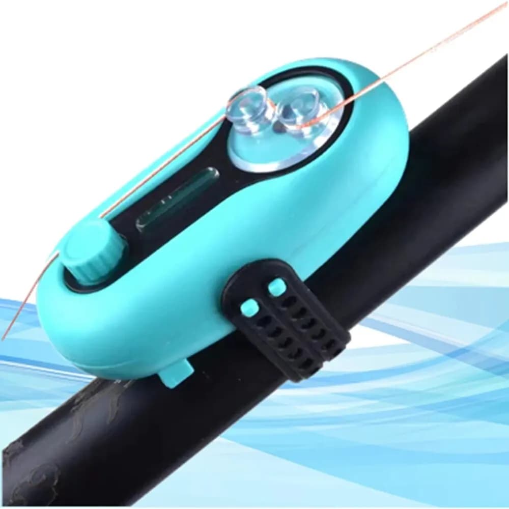 Alarme électronique sonore et lumineuse pour détection de touches en pêche mer et carpe