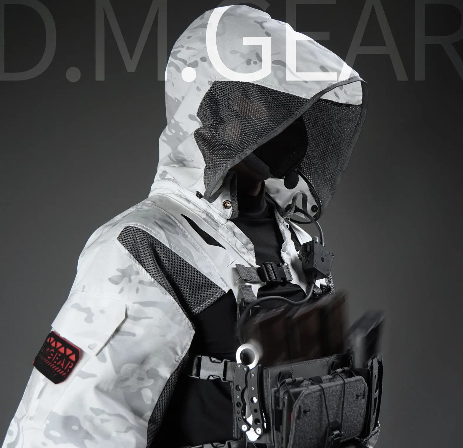 Veste tactique DMgear Original - Camouflage respirant pour pêche et activités outdoor