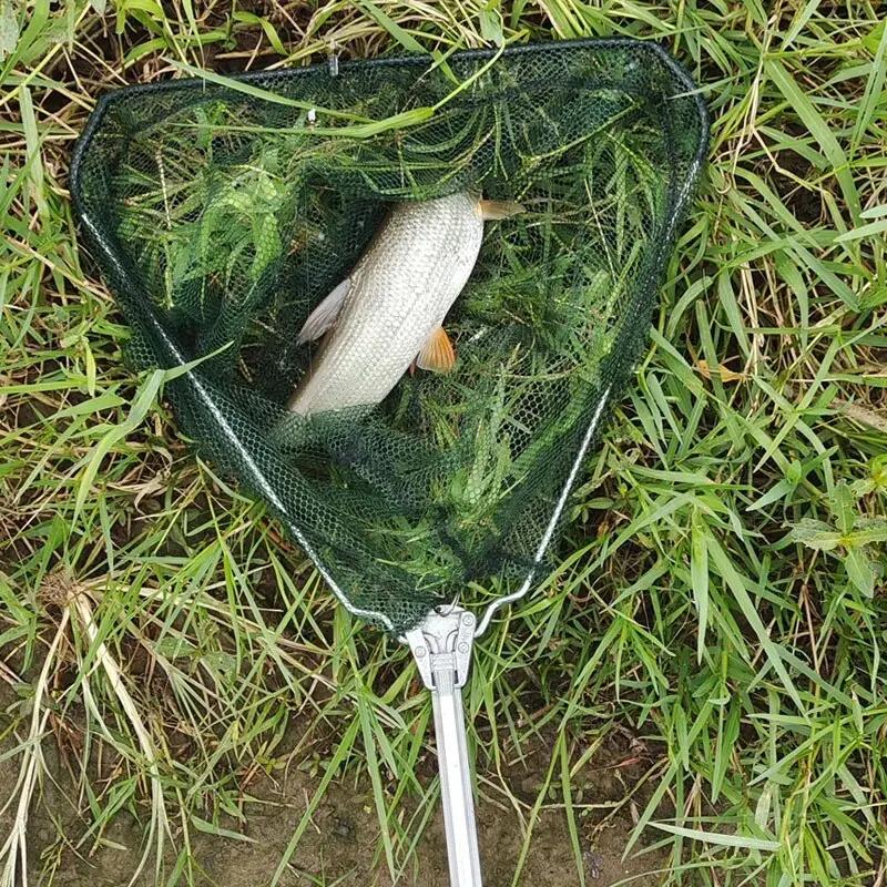 Filet de pêche télescopique aluminium 190 cm rétractable pour carpe et pêche à la mouche en mer