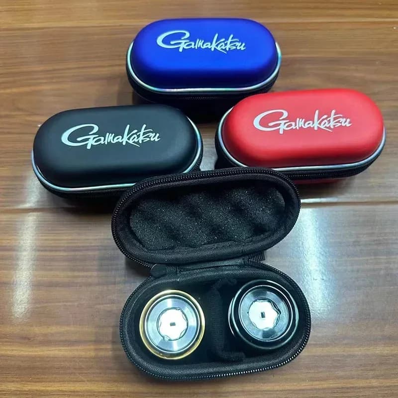 Étui de protection portable Gamakatsu pour bobine de moulinet de pêche et accessoires de pêche