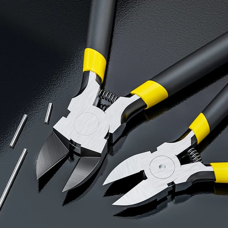 Pince coupante diagonale 4 et 6 pouces - Cutter universel multifonction pour matériel pêche