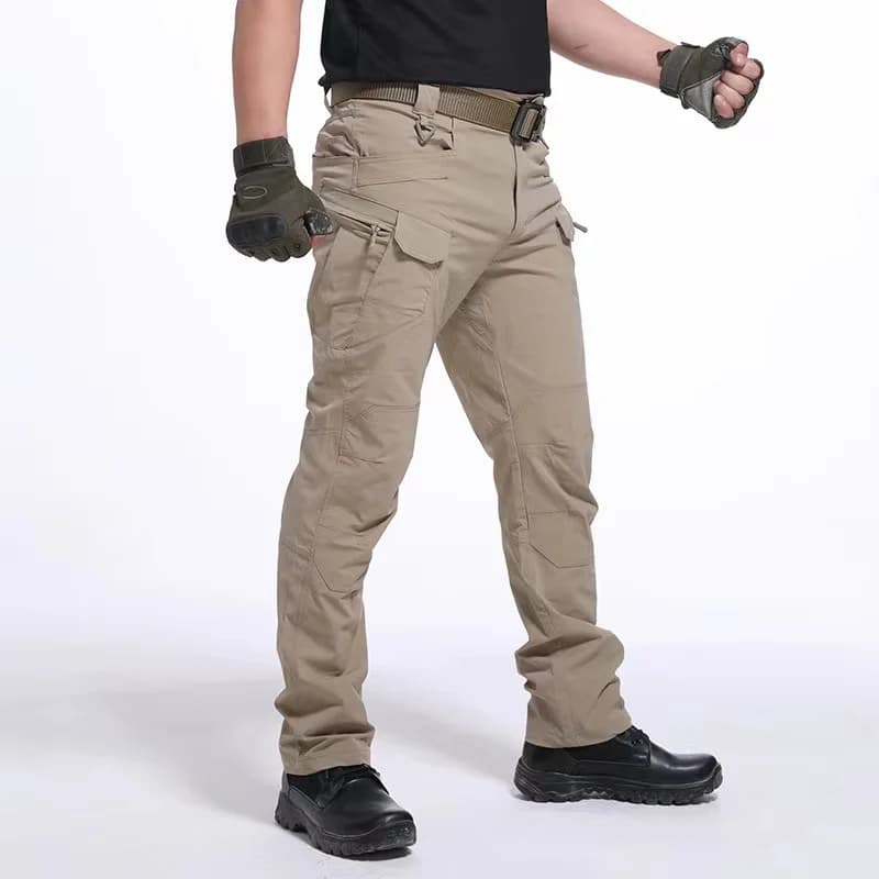 Pantalon cargo tactique classique homme - Pêche, randonnée, trekking, jogger militaire multi-poches