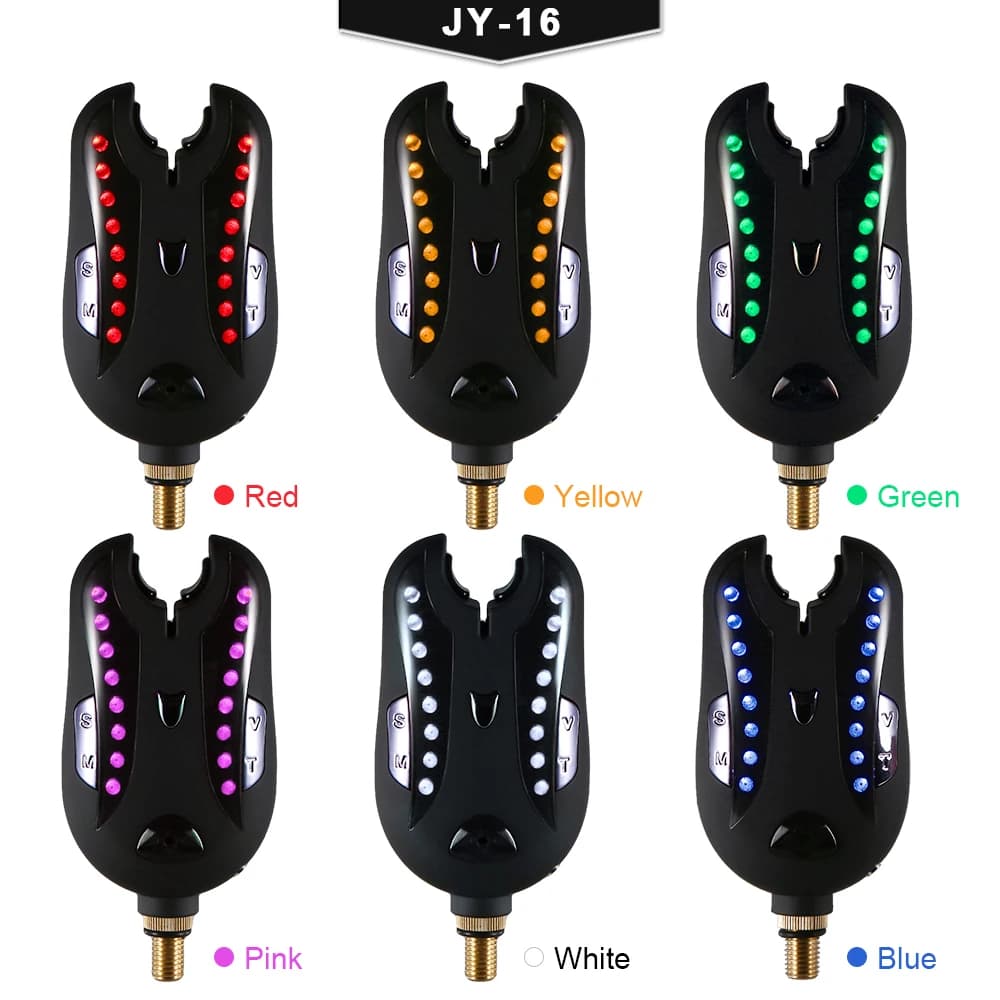 Alarme pêche numérique sans fil Coonor avec récepteur, alerte sonore et indicateur LED - kit complet accessoires