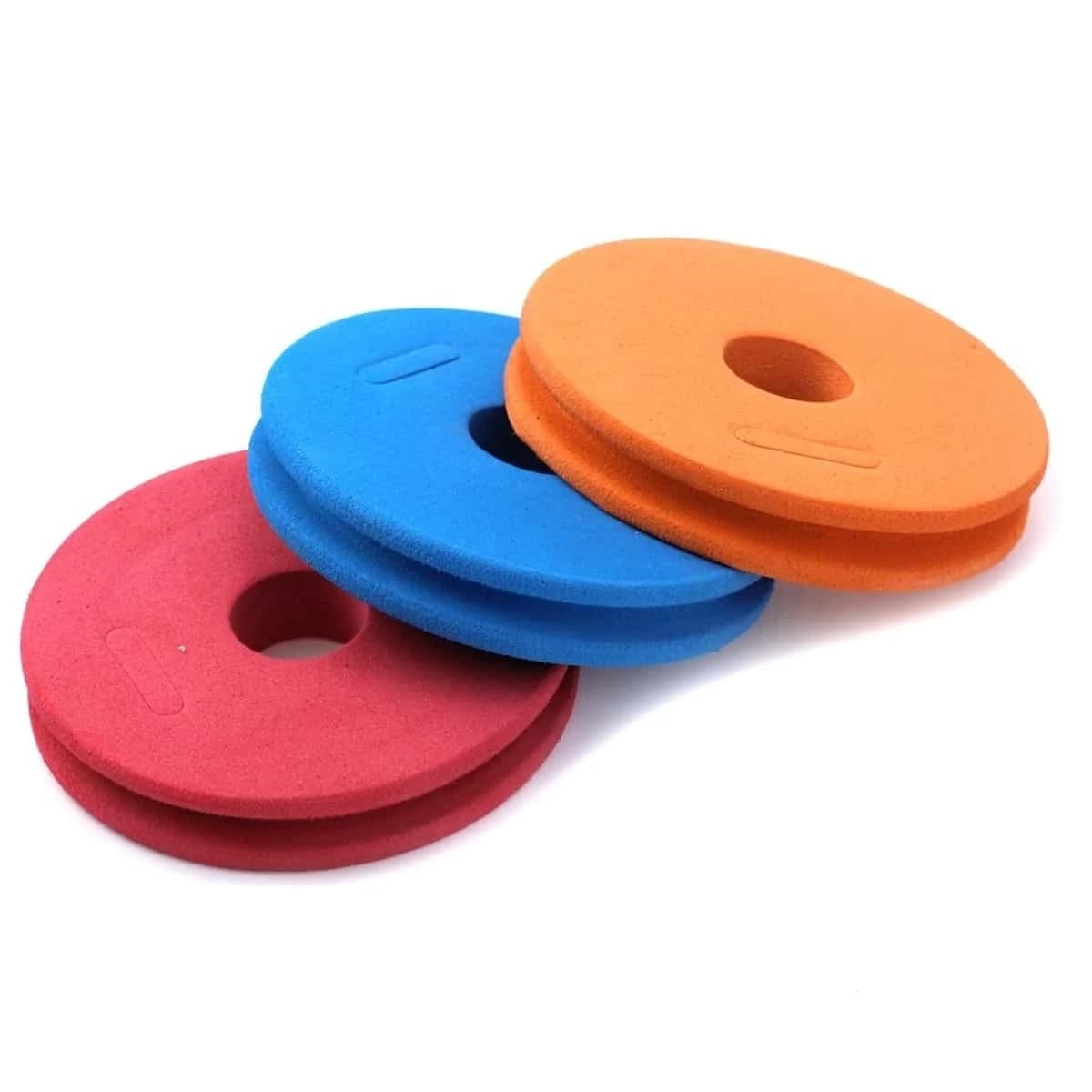 10/20 bobines mousse rangement lignes pêche 4.5cm/12cm - Porte-lignes arrondis couleurs aléatoires