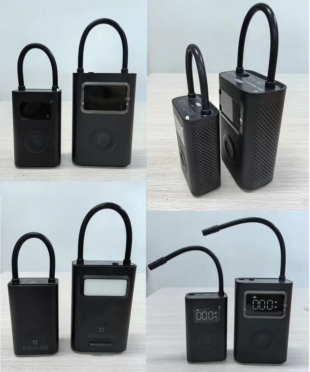 Pompe à Air Électrique Portable Xiaomi Mijia - Gonfleur Intelligent avec Détection de Pression Numérique pour Pneus