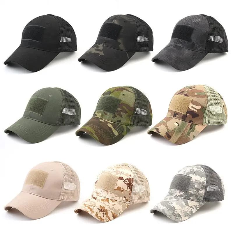 Casquette chasse pêche camouflage breathable tactique outdoor été homme randonnée