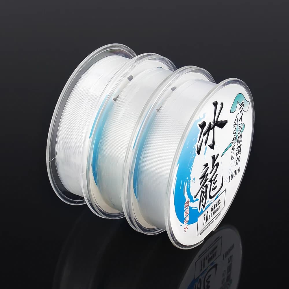 Ligne pêche DNDYUJU nylon Japonais 100m eau douce et mer accessoire pêche résistance optimale
