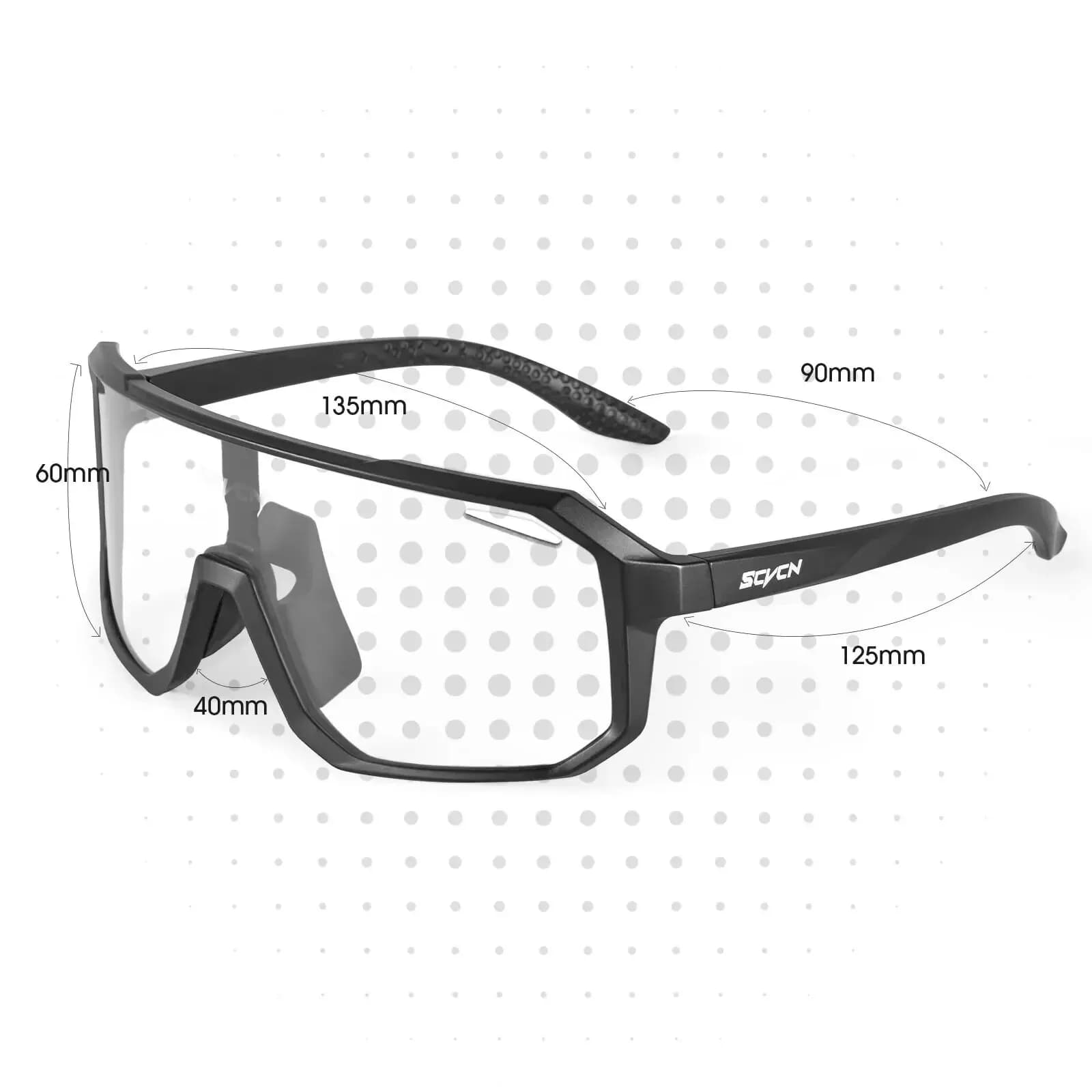 Lunettes cyclisme photochromiques unisexe - Protection UV pêche vélo sports extérieurs montagne