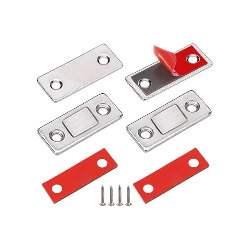 Aimants de fermeture invisibles ultra fins pour portes placards, tiroirs et rangements équipement pêche