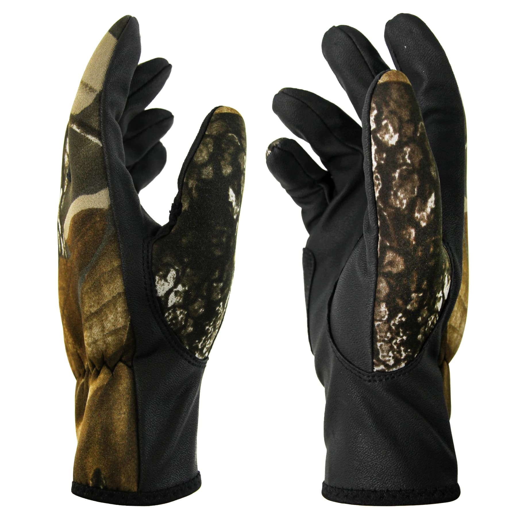 Gants de pêche néoprène camouflage imperméables - Chasse, marche, pêche et équitation outdoor