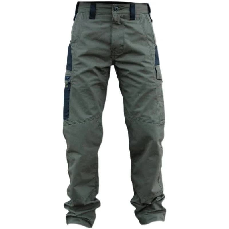 Pantalon travail résistant homme pour pêche - Multi-poches et coupe droite confortable