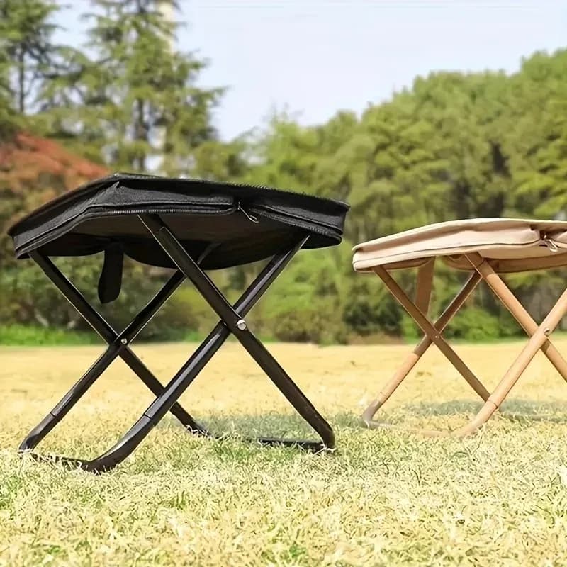 Chaise pliante multifonction ultra-légère - Tabouret de pêche portable pour voyage et camping