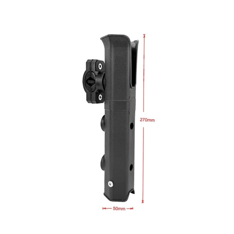 Support canne pêche réglable avec tube et pince pour bateau kayak yacht fixation facile et stable