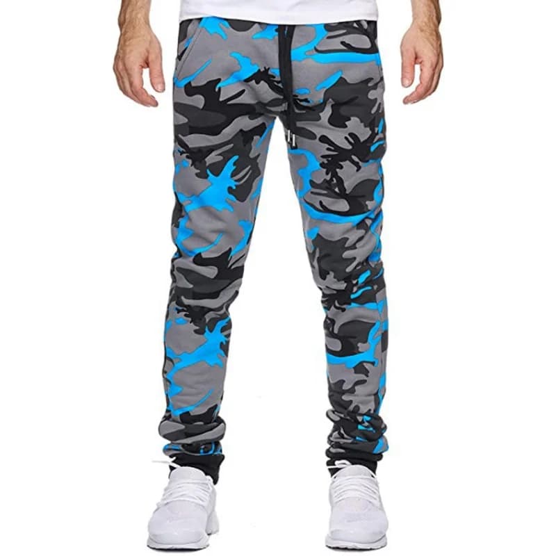 Pantalon camouflage 2025 automne hiver homme cordon de serrage grande taille jogging pêche
