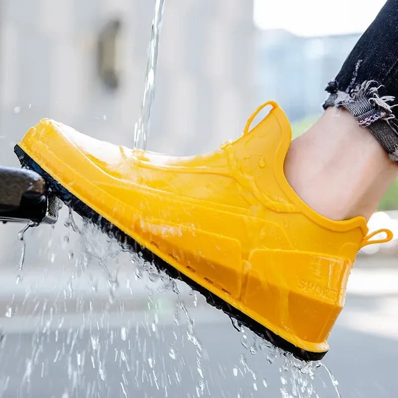 Chaussures de pêche légères antidérapantes 2024 - Bottes caoutchouc durables pour randonnée pêche
