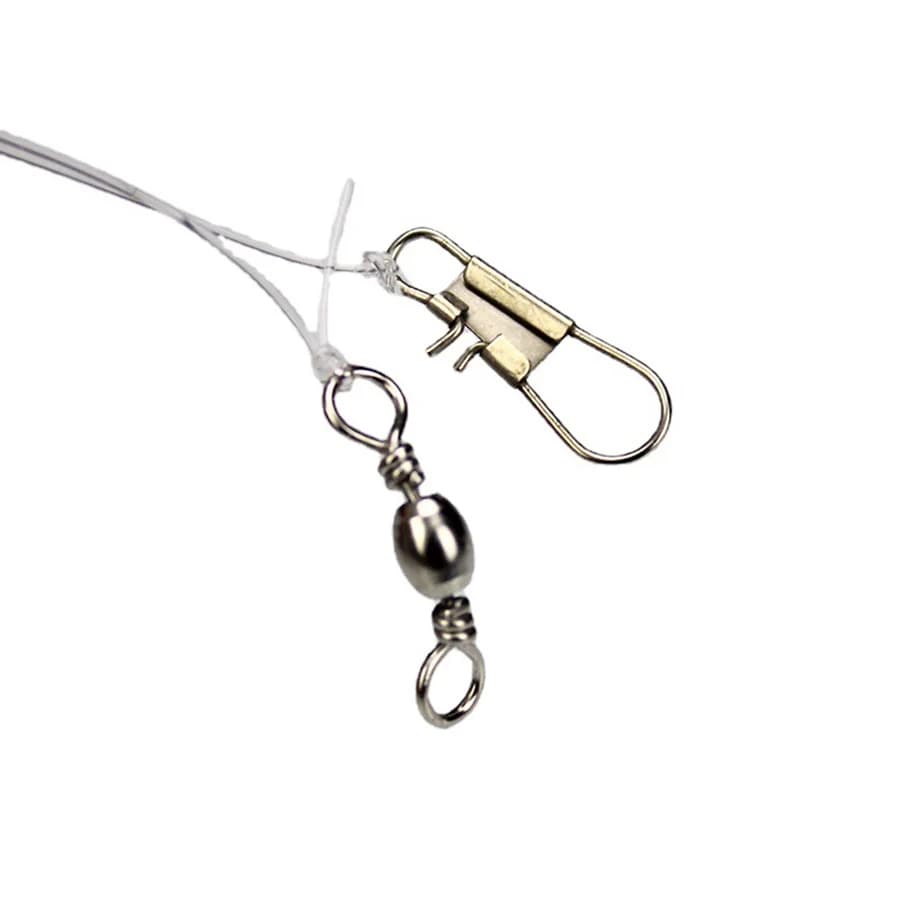 Lot de 5 packs leurres de pêche Sabiki avec hameçons 8# pour poissons de mer et eau douce