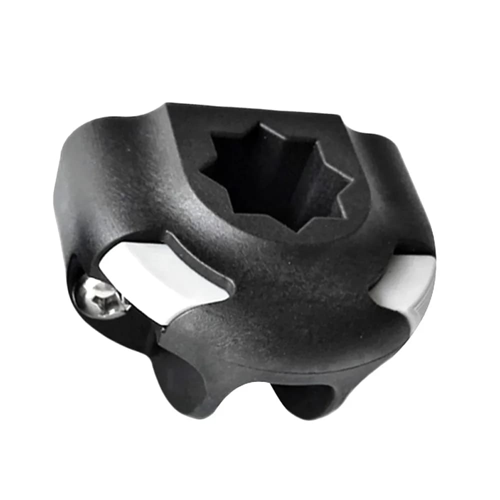 Support de canne à pêche pour bateau et kayak - Monture en nylon et acier inoxydable avec vis