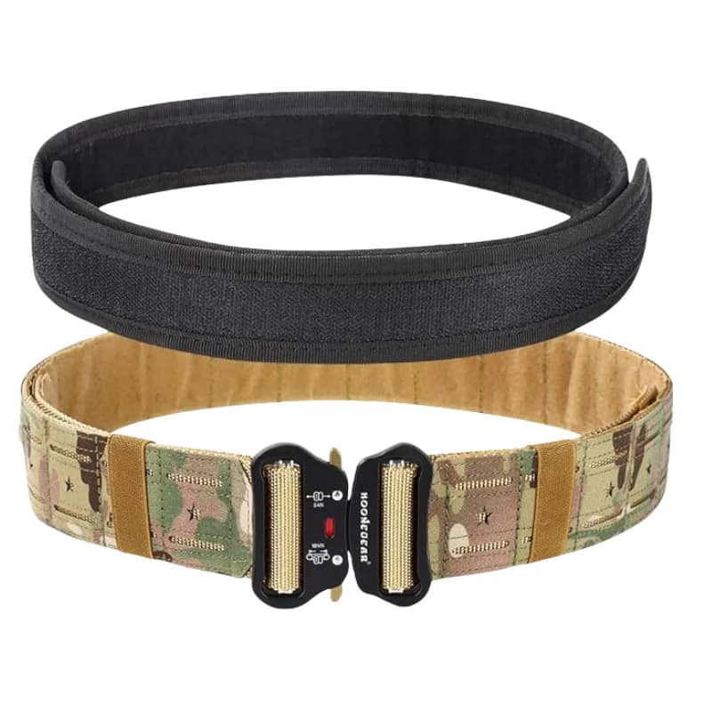 Ceinture combat 2 pouces tactique pêche dégagement rapide MOLLE équipement extérieur durable