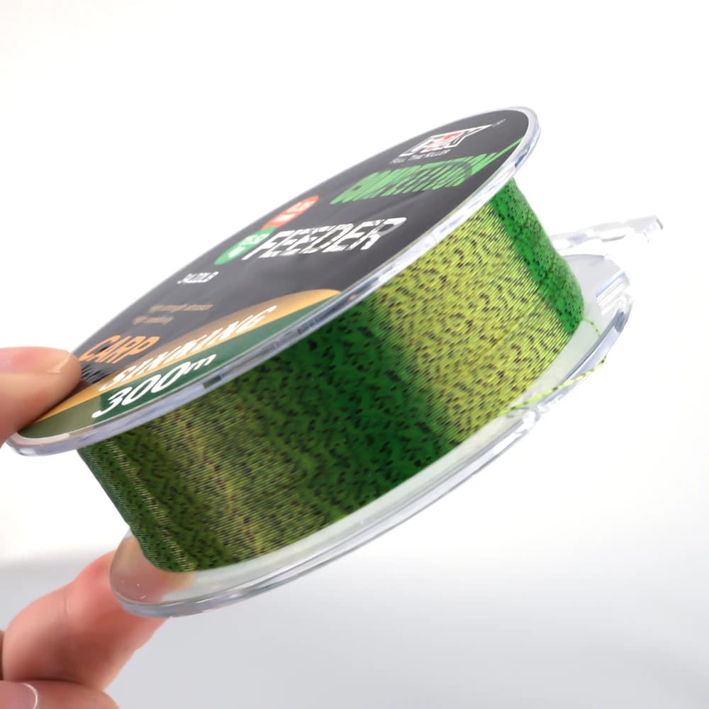 Ligne carp fishing FTK 3D Invisible 150m/300m - Nylon fluorocarbon super résistant pour pêche précise