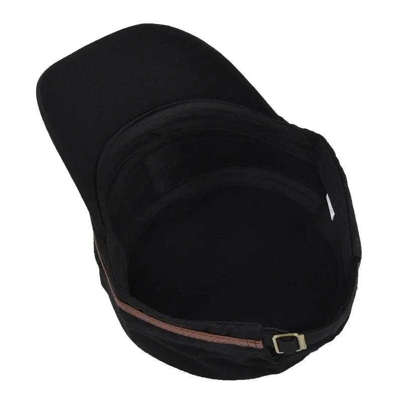 Casquette plate brodée polyvalente - Pêche, randonnée et activités outdoor casual