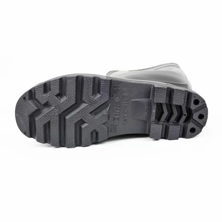 Bottes pluie homme Shanghai Huiri 8199 pêche antidérapantes confortables printemps