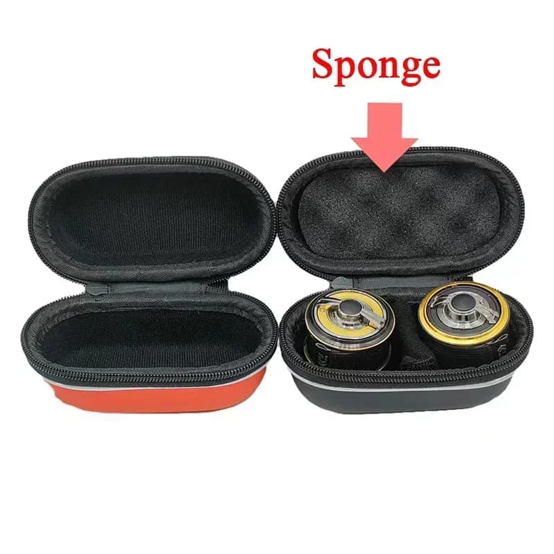 Étui de protection portable Gamakatsu pour bobine de moulinet de pêche et accessoires de pêche