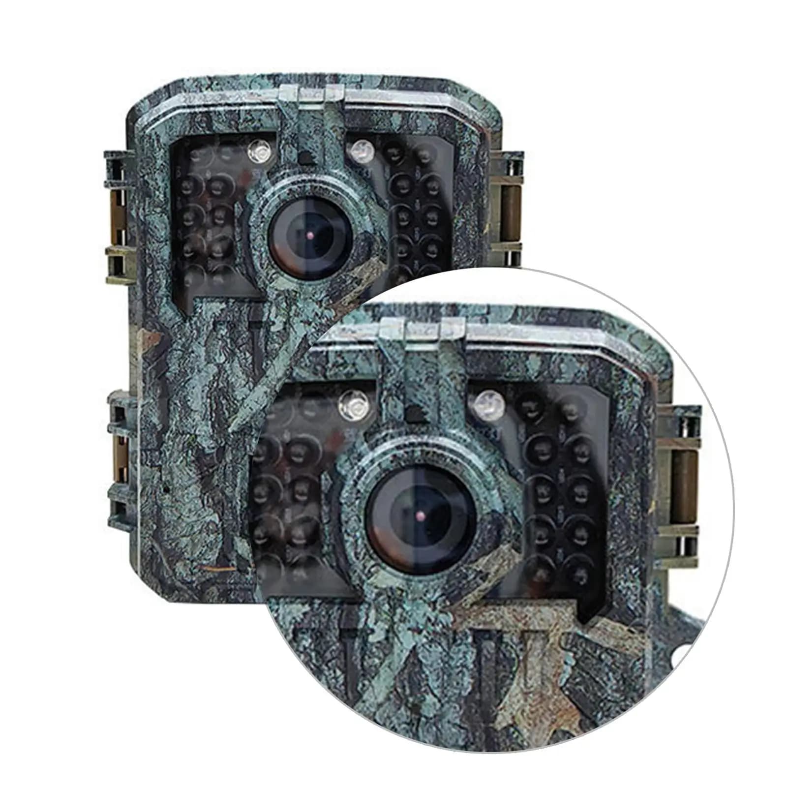 Caméra de chasse 4G extérieure étanche écran 2 pouces pour tracking faune camping et pêche