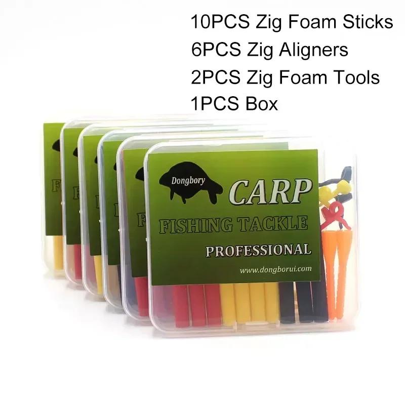 Kit Pêche à la Carpe avec Mousses Pop Up - Zig Rig Foam Accessoires Montages Hair Rig Method Feeder