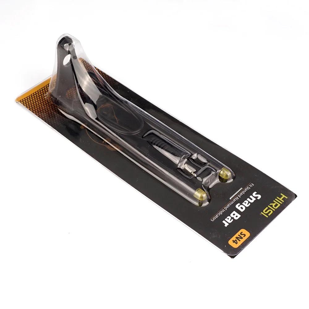 Barre anti-accrochage Hirisi pour alarmes de carpe - Accessoire LED 4 couleurs à montage rapide