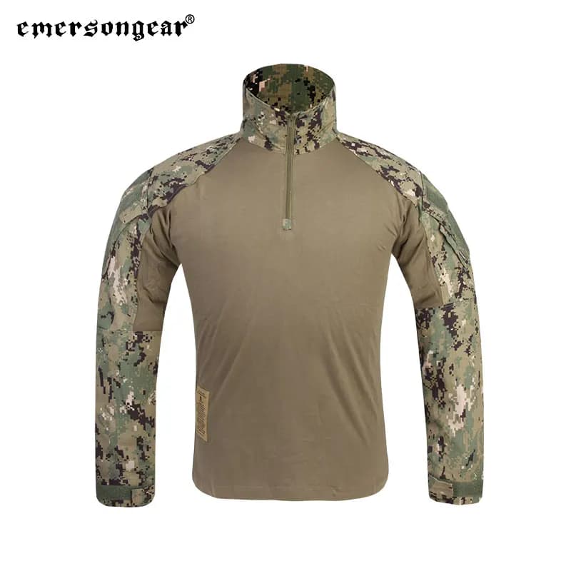Uniforme tactique camouflage AOR2 Emersongear - Ensemble complet pour pêche sportive